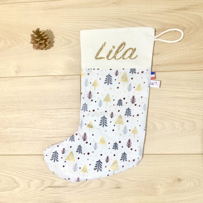 chaussette de noël personnalisée